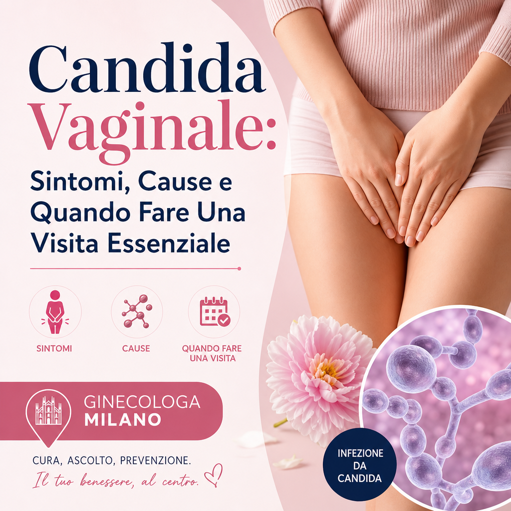 Illustration of Candida Vaginale: Sintomi, Cause e Quando Fare Una Visita Essenziale