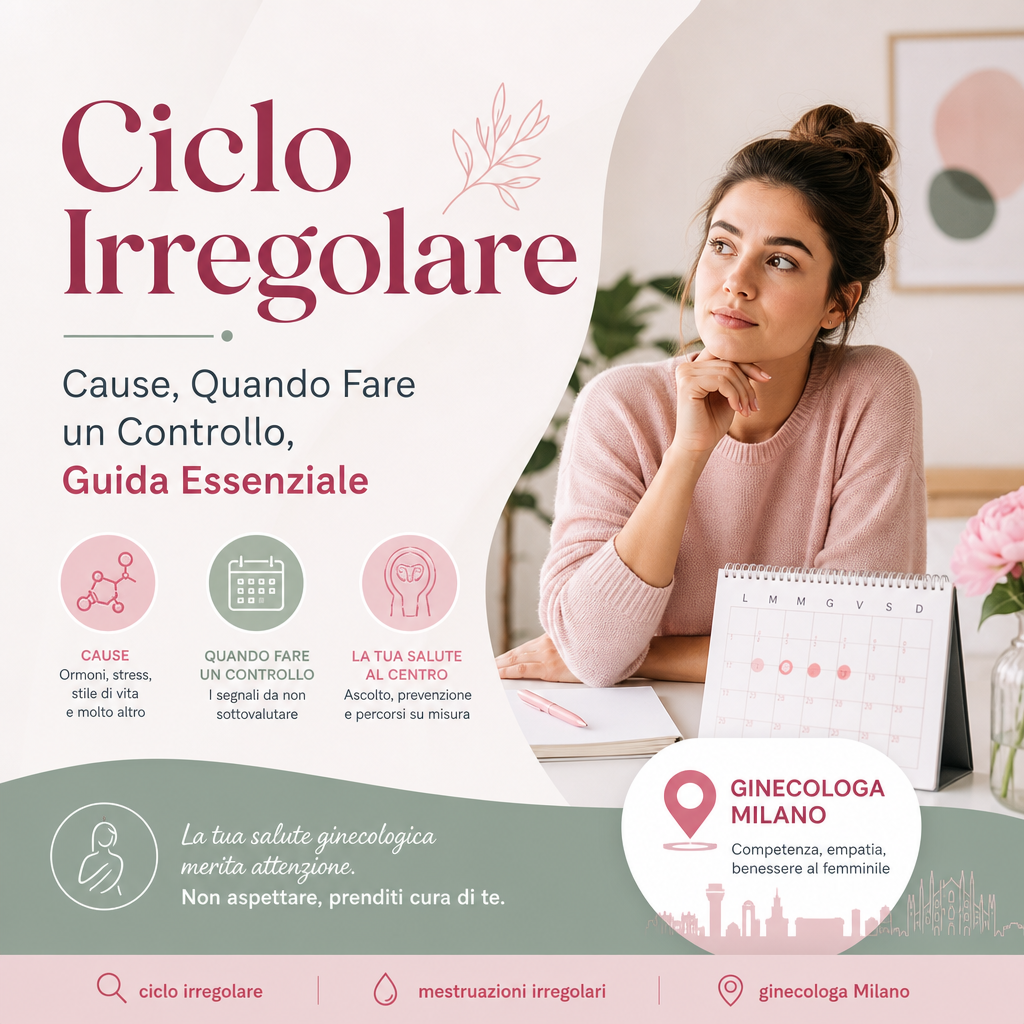 Illustration of Ciclo Irregolare: Cause, Quando Fare un Controllo, Guida Essenziale