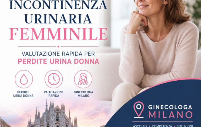 Illustration of Incontinenza Urinaria Femminile: Valutazione Rapida per Perdite Urina Donna a Milano