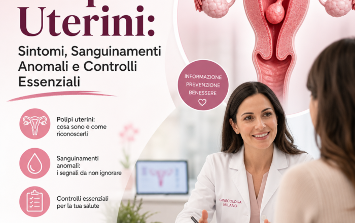 Illustration of Polipi Uterini: Sintomi, Sanguinamenti Anomali e Controlli Essenziali